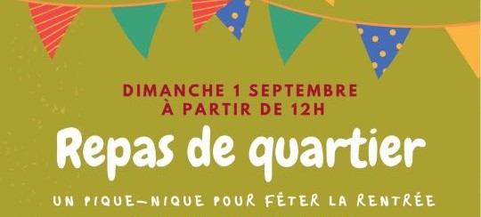 Le 1 Septembre – Repas de quartier